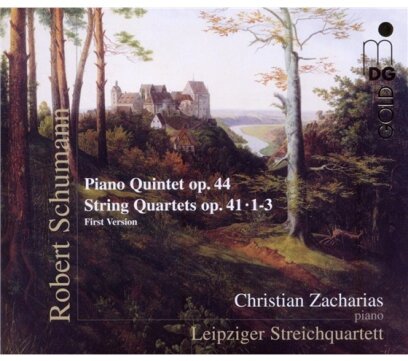 Zacharia Schristian / Leipziger & Robert Schumann (1810-1856) - Klavierquintett Op.44/ Streich (2 CDs)