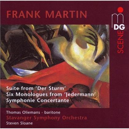 Sloane / Stavanger Symphony Orchestra & Frank Martin - 6 Monologe/ Suite/ Symphonie C (SACD)