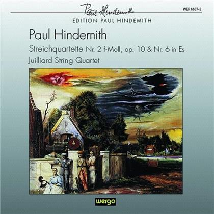 Juilliard String Quartet & Paul Hindemith (1895-1963) - Streichquartette 2 & 6