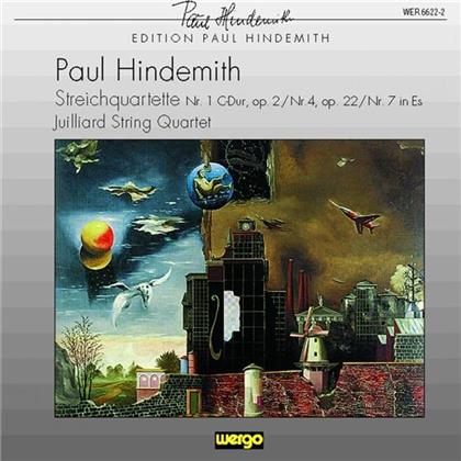 Juilliard String Quartet & Paul Hindemith (1895-1963) - Streichquartette 1,4,7