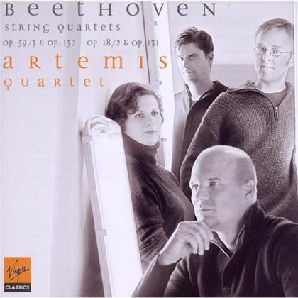 Artemis Quartett & Ludwig van Beethoven (1770-1827) - Streichquartette Nr. 9, 15, 2, 14 (2 CDs)