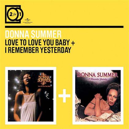 Donna Summer - 2 For 1: Love To Love.../I Remember... (2 CDs)