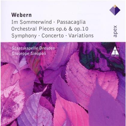 Sinopoli Giuseppe/Staatskapelle Dresden & Webern - Works For Orchestra - Im Sommerwind