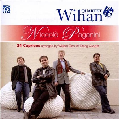 Wihan Quarett & Nicolò Paganini (1782-1840) - Caprice Op1/1-24 (Bearbeitung)