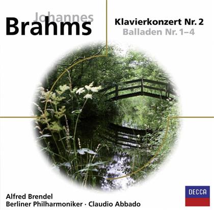 Alfred Brendel & Johannes Brahms (1833-1897) - Klavierkonzert 2/Balladen 1-4