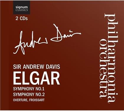 Davis Sir Andrew /Philharmonia Orchestra & Sir Edward Elgar (1857-1934) - Symphonies No. 1 & 2 (2 CDs)