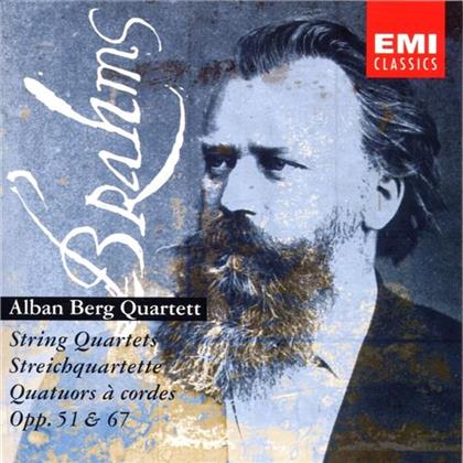 Alban Berg Quartett & Johannes Brahms (1833-1897) - Streichquartette 1-3 (2 CD)