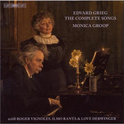 Groop Monica / Vignoles Roger & Edvard Grieg (1843-1907) - Sämtliche Lieder (7 CDs)