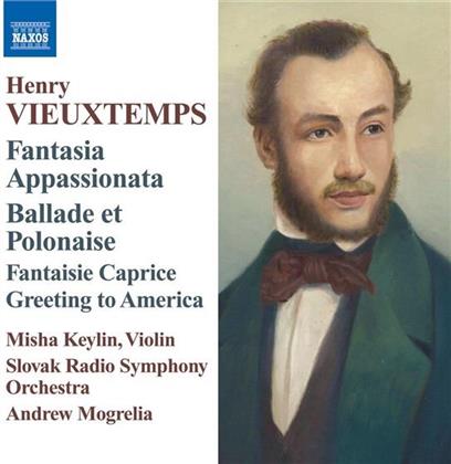 Misha Keylin & Henri Vieuxtemps (1820-1881) - Fantasia Appassionata