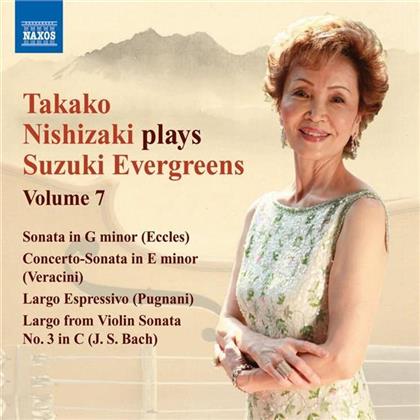 Takako Nishizaki & Eccles / Bach / Veracini - Suzuki Evergreens 7