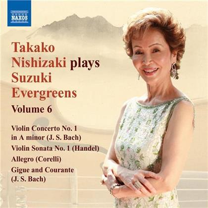 Takako Nishizaki & Mozart / Händel / Bach - Suzuki Evergreens 6