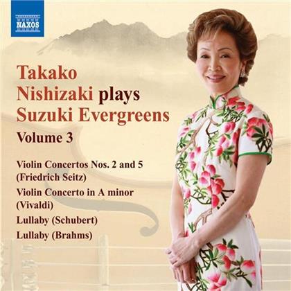 Takako Nishizaki & Seitz / Vivaldi / Bach - Suzuki Evergreens 3