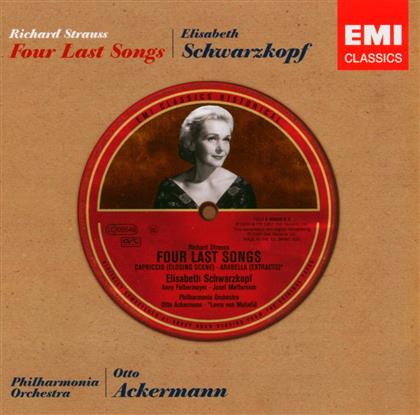 Schwarzkopf Elisabeth / Pol / Ackermann & Richard Strauss (1864-1949) - 4 Letzten Lieder / Capriccio /+
