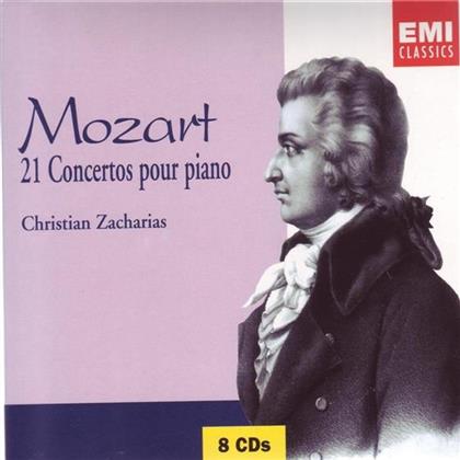 Christian Zacharias & Wolfgang Amadeus Mozart (1756-1791) - Klavierkonzert 5,6,9,11-27 (8 CDs)