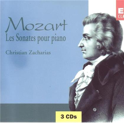 Christian Zacharias & Wolfgang Amadeus Mozart (1756-1791) - Klaviersonate 1-18 (5 CDs)