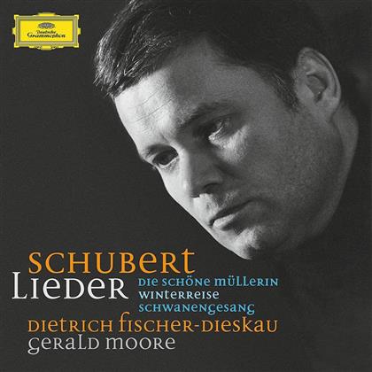 Fischer-Dieskau Dietrich / Moore Gerald & Franz Schubert (1797-1828) - Lieder (21 CDs)