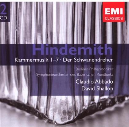 Abbado Claudio / Various & Paul Hindemith (1895-1963) - Kammermusiken 1-7 (2 CD)