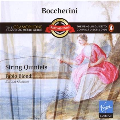 Biondi F. / Europa Galante & Luigi Boccherini (1743-1805) - Quintette