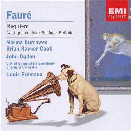Burrowers / Cbso / Fremaux / + & Gabriel Fauré (1845-1924) - Requiem / Kantate / Ballade