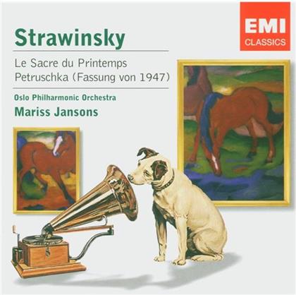 Mariss Jansons & Igor Strawinsky (1882-1971) - Sacre Du Printemps/Petru (Rl)