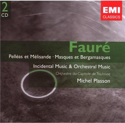 Plasson Michel / Oct & Gabriel Fauré (1845-1924) - Orchesterwerke (2 CDs)