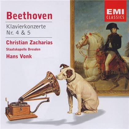 Zacharias / Vonk / Sd & Ludwig van Beethoven (1770-1827) - Klavierkonzerte Nr.4+5