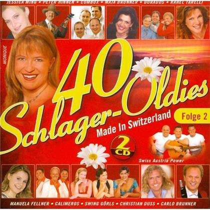 40 Schlager-Oldies - Vol. 2 (2 CDs)