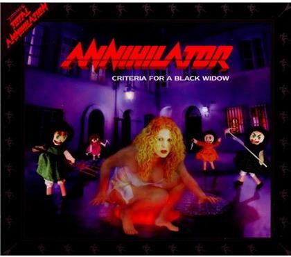 Annihilator - Criteria For A Black Widow (Earache Edition)