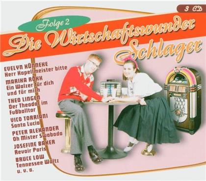 Die Wirtschaftswunder Schlager - Various (3 CDs)