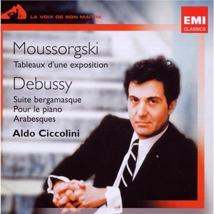 Aldo Ciccolini & Mussorgsky / Debussy - Tableaux / Suite Bergamasque