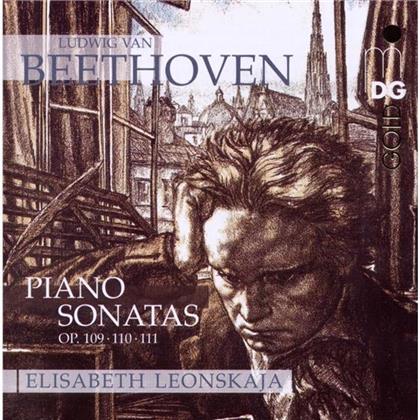 Elisabeth Leonskaja & Ludwig van Beethoven (1770-1827) - Klaviersonaten Op. 109-111 (SACD)