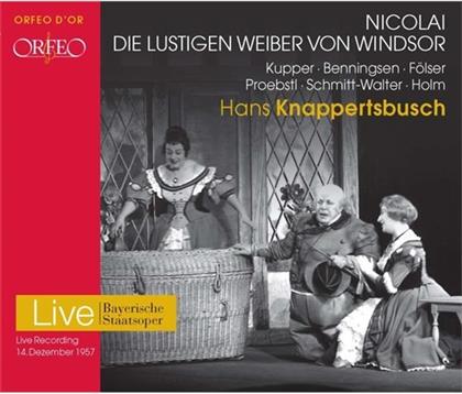 Knappertsbusch Hans / Bayr. Staatsorch. & Otto Nicolai (1810-1849) - Lustigen Weiber Von Windsor (2 CDs)