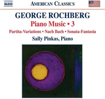 Pinkas Sally & George Rochberg - Piano Music Vol.3 - Partita Var.N. Bach