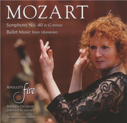 Sorrel Jeannette/Apollo's Five Orchestra & Wolfgang Amadeus Mozart (1756-1791) - Sinfonie Nr40