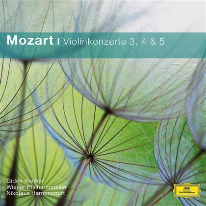 Gidon Kremer & Wolfgang Amadeus Mozart (1756-1791) - Violinkonzerte 3/4/5