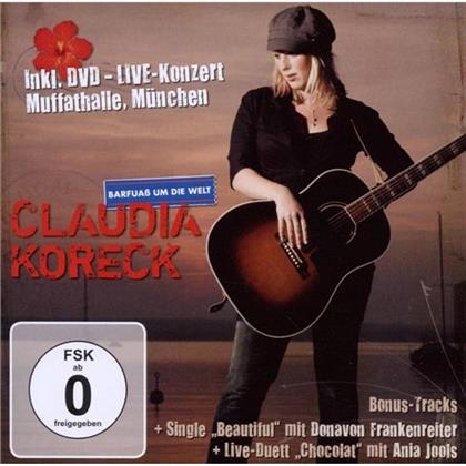 Claudia Koreck - Barfuass Um Die Welt (CD + DVD)