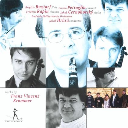 Brigitte Buxtorf (Floete) & Franz Vincenz Krommer - Konzert Fuer 2 Klarinetten Op3