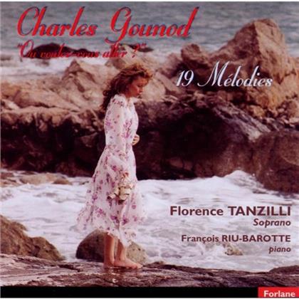 Charles Gounod & Florence Tanzilli - 19 Melodies