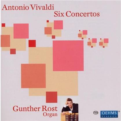 Gunther Rost & Antonio Vivaldi (1678-1741) - Orgelkonzerte (Arr.Bach / Rost) (SACD)