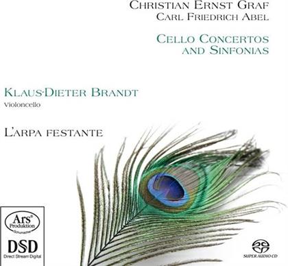 Brandt/ L'arpa Festante & Abel Otto/Graf - Cellokonzerte Und Sinfonien (SACD)