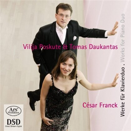 Vilija Poskute/ Tomas Daukanta & César Franck (1822-1890) - Werke Für 2 Klaviere Und Klavi (SACD)