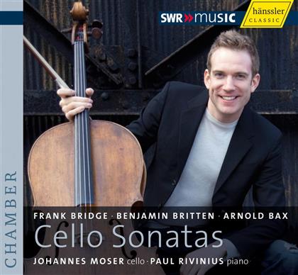 Johannes Moser/Paul Rivinius & Bridge Frank/Britten Benjamin/Bax Arnold - Cello-Sonaten