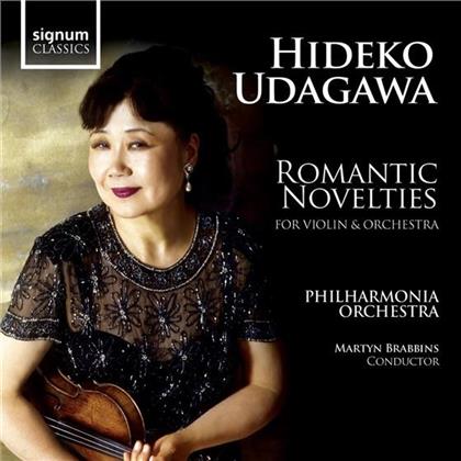 Udagawa/ Philharmonic Orchestra/Brabbins & Gade/Ysaye/Glazounov/Joachim - Romantic Novelties For Violin & Orchestr