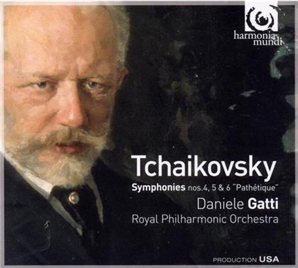 The Royal Philharmonic Orchestra & Boris Tschaikowsky - Sinfonie Nr4, 5, Nr6 Pathetique (3 CDs)
