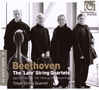 Tokyo String Quartet & Ludwig van Beethoven (1770-1827) - Quartett Op127, 130, 131, 132 (3 CDs)