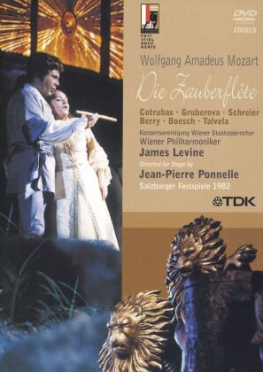 Wiener Philharmoniker, James Levine & Martti Talvela - Mozart - Die Zauberflöte (TDK, Salzburger Festspiele)