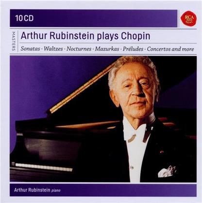 Arthur Rubinstein & Frédéric Chopin (1810-1849) - Rubinstein Plays Chopin (10 CDs)