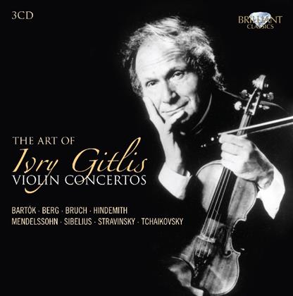 Ivry Gitlis & --- - Art Of Ivry Gitlis - Violinkonzerte (3 CDs)