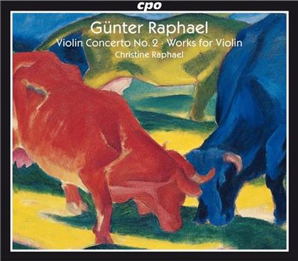 Christine Raphael (1943-2008) & Guenter Raphael (1903-1960) - Duett Fuer 2 Violine Op47/1, Konz. (2 CDs)