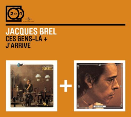 Jacques Brel - 2 For 1: Ces Gens La/J'arrive (2 CDs)